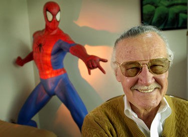 Stan Lee ajudou a criar os super-heróis Homem Aranha, Incrível Hulk, Homem de Ferro, entre outros - AP