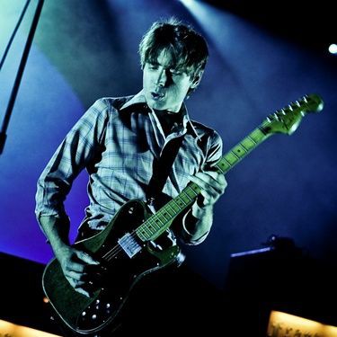 Alex Kapranos à frente do Franz Ferdinand na noite de terça, 23, em São Paulo - Stephan Solon/Divulgação/Via Funchal