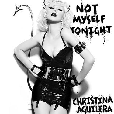 Christina Aguilera encarna diabinha na capa do single "Not Myself Tonight" - Reprodução