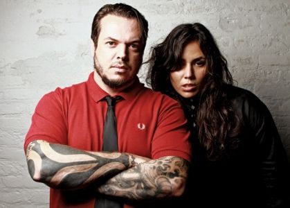 <b>SEM METAL</b> Iggor Cavalera e Laima Leiton - Divulgação