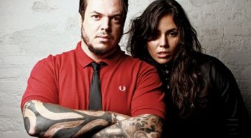 <b>SEM METAL</b> Iggor Cavalera e Laima Leiton - Divulgação