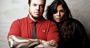 <b>SEM METAL</b> Iggor Cavalera e Laima Leiton - Divulgação