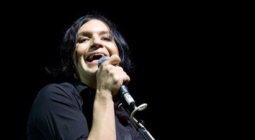 Brian Molko à frente do Placebo, em São Paulo - Bruna Sanches