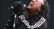 Jonathan Davis mantém a potência vocal que o fez famoso diante do Korn - Marcelo Rossi/Divulgação