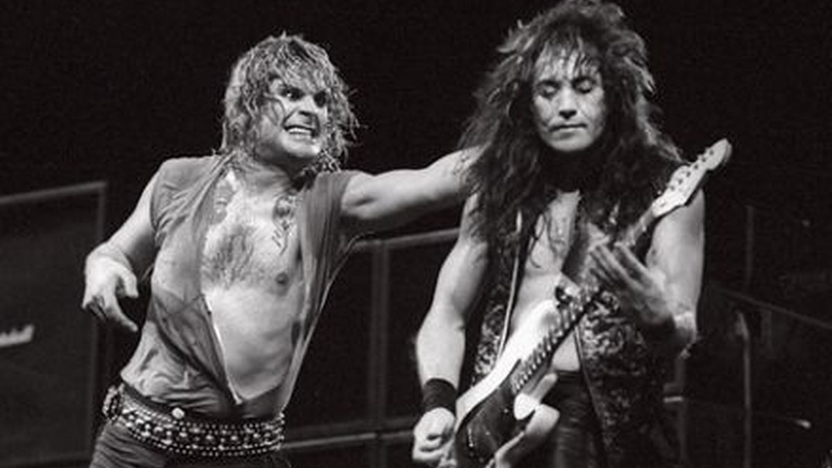 A CHEGADA DO METAL - Ozzy Osbourne e o guitarrista Jake E. Lee no Rock in Rio I - DIVULGAÇÃO