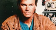 Richard Dean Anderson no papel de MacGyver, nos anos 1980; não se sabe se o ator estará na produção cinematográfica - Reprodução