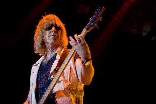 Tom Hamilton em show do Aerosmith em São Paulo - Bruna Sanches