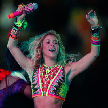 Shakira é cotada para se apresentar no Rock in Rio 2011 - AP