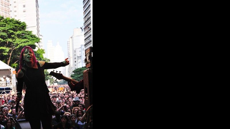 Baby do Brasil em 2009, em São Paulo (foto tirada para o documentário <i>Baby, do Brasil ou Apocalipse</i>) - Gabriel Chiarastelli