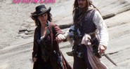 Penélope Cruz e Johnny Depp gravam cenas do quarto filme da franquia <i>Piratas do Caribe</i> - Reprodução/Radar Online