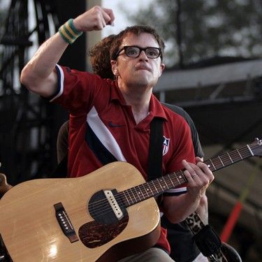 Rivers Cuomo no último festival Bonnaroo, nos Estados Unidos, em 12 de junho de 2010 - AP