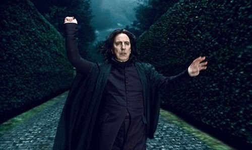 Snape lançando um feitiço (Foto: Divulgação)