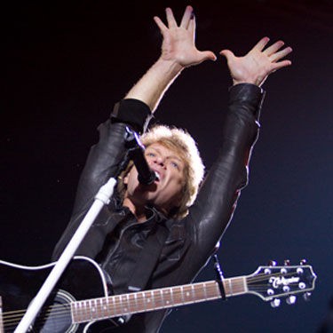 Jon Bon Jovi em show no Estádio do Morumbi, em São Paulo - Bruna Sanches