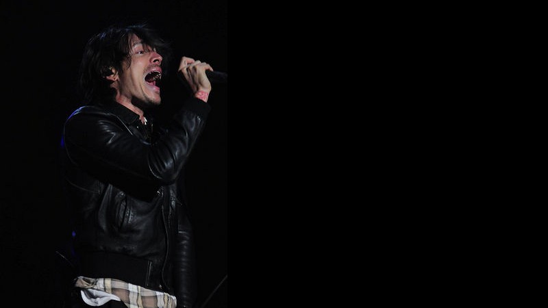 Brandon Boyd, vocalista do Incubus, em show no SWU - Divulgação