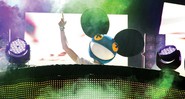 Joel Zimmerman em sua versão Deadmau5, ao vivo - NOEL VASQUEZ