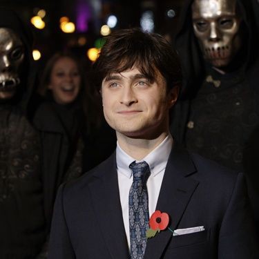 Daniel Radcliffe na estreia mundial de <i>Harry Potter e as Relíquias da Morte: Parte 1</i> - AP