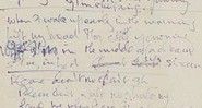 Manuscrito de "I'm Only Sleeping", dos Beatles, vai a leilão - Reprodução/Bonhams.com