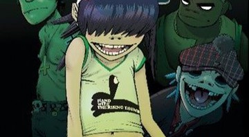 Gorillaz lança disco gravado em iPad de graça no Natal - Reprodução/Facebook oficial