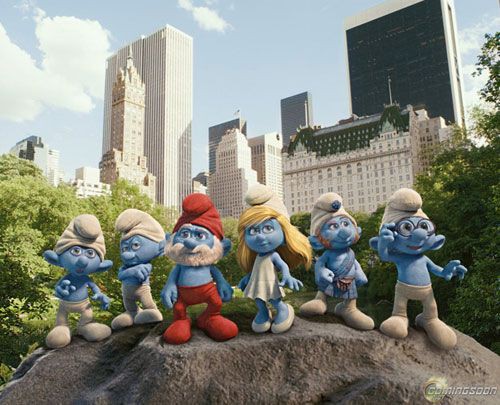 <i>The Smurfs</i> tem nova imagem divulgada - Reprodução/Coming Soon