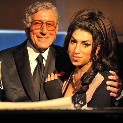 Tony Bennett e Amy Winehouse - AP