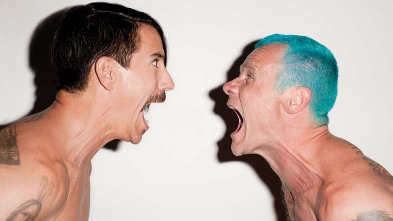 Kiedis e Flea em 21 de julho de 2011 - Terry Richardson