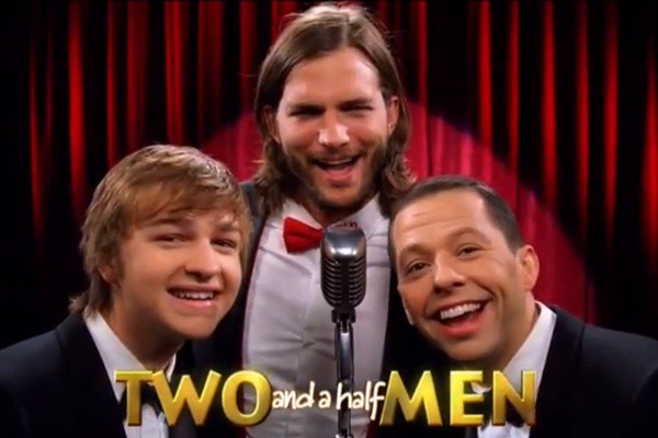 Cena da abertura de <i>Two and a Half Men</i> - Foto: Reprodução/Vídeo