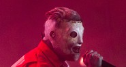 Corey Taylor, que já havia se apresentado no Rock in Rio no sábado, 24, com a banda Stone Sour, comandou o público à frente do Slipknot - AP