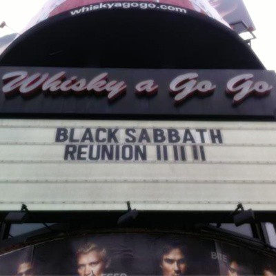 Black Sabbath Reunion - Foto: Reprodução/TwitPic