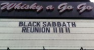 Black Sabbath Reunion - Foto: Reprodução/TwitPic