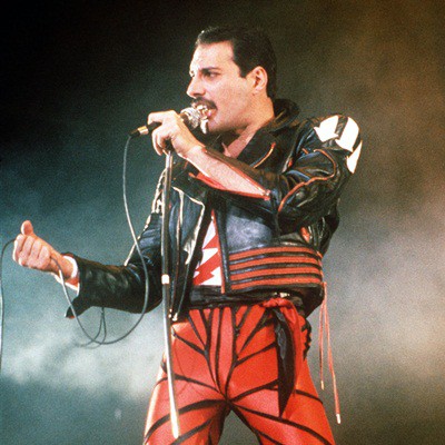 Freddie Mercury em 1985, em show em Sydney, na Austrália - AP