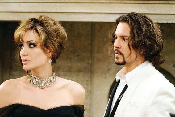 Jolie e Depp: pouca química - DIVULGAÇÃO