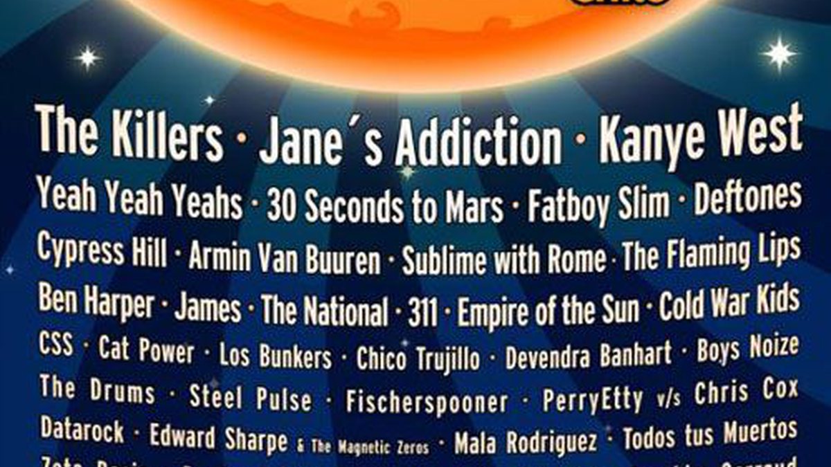 Lollapalooza Chile, que acontece em abril, tem line-up divulgado - Reprodução