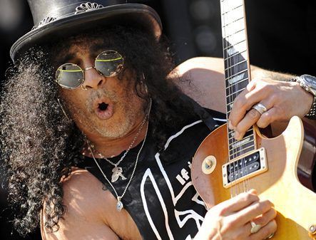 Curiosidades sobre Slash: coração do guitarrista parou de bater três vezes - AP