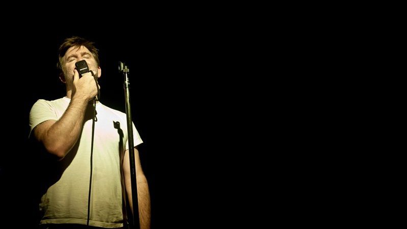 James Murphy no show do LCD Soundsystem em São Paulo, cidade que entrou para a rota da turnê de despedida do grupo - Roberto Larroude