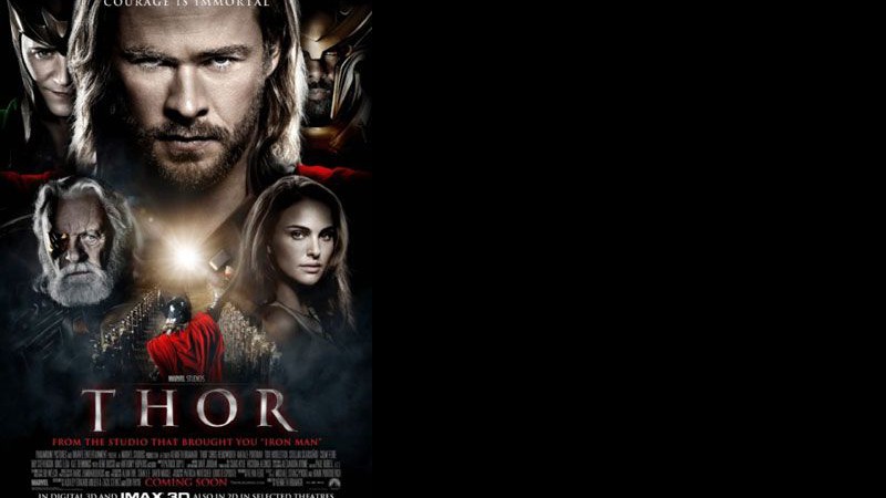 Divulgados novos cartazes de <i>Thor</i> - Reprodução/Collider