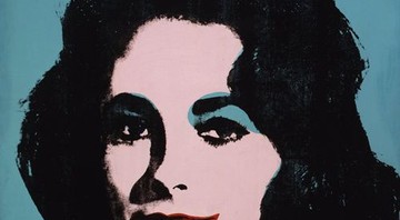 Retrato de Liz Taylor feito por Warhol é colocado à venda - Reprodução/Phillips de Pury & Co.