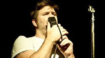 James Murphy em show do LCS Soundsystem em São Paulo - Roberto Larroude