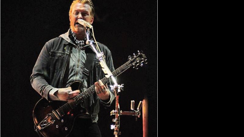 <b>POR POUCO</b> Josh Homme chegou perto do outro lado, mas voltou para a música - FÁBIO HOFNIK/DIVULGAÇÃO