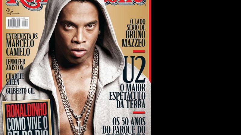 Ronaldinho na capa da <i>Rolling Stone</i>