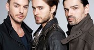 <b>INDO MAIS LONGE</b> O 30 Seconds to Mars (com Jared Leto ao centro) quer ousar mais - EMI MUSIC/DIVULGAÇÃO