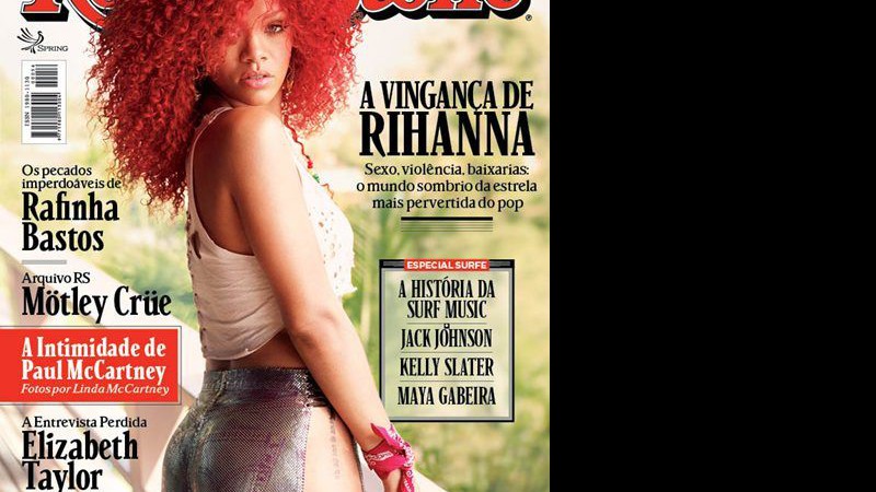 Rihanna está na capa da edição 56 da <i>Rolling Stone Brasil</i>, que chega às bancas no dia 9 de maio - Mark Seliger