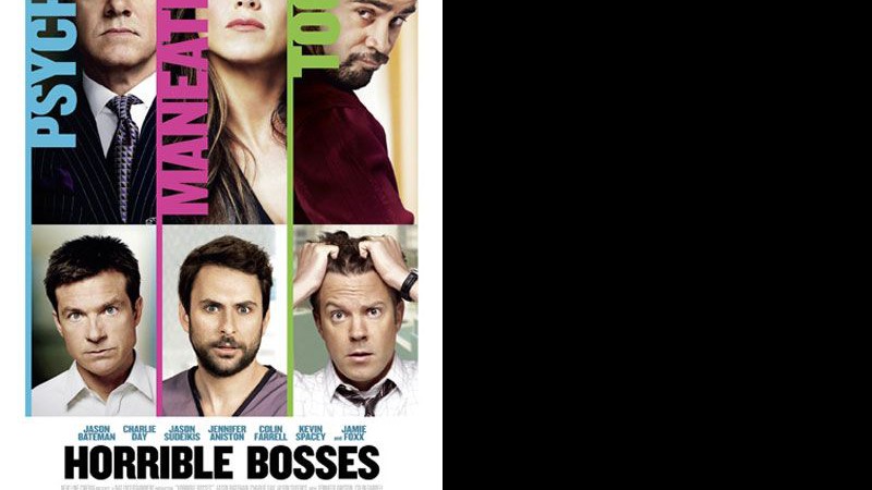 Divulgados pôsteres de <i>Horrible Bosses</i> - Reprodução/Coming Soon