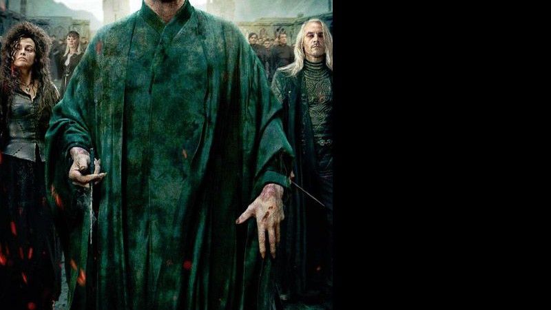 Lord Voldemort aparece em novo cartaz de <i>Harry Potter e as Relíquias da Morte: Parte 2</i> - Reprodução/Coming Soon