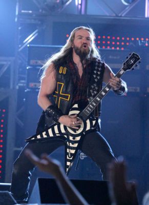 Zakk Wylde, vocalista e guitarrista do Black Label Society - AP