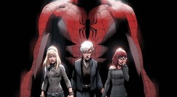 Capa de <i>Ultimate Fallout #1</i>, com Gwen Stacy, May Parker e Mary Jane Watson - Reprodução/Marvel.com