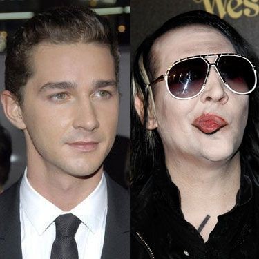 Shia LaBeouf vai dirigir doc sobre o novo disco de Marilyn Manson - AP