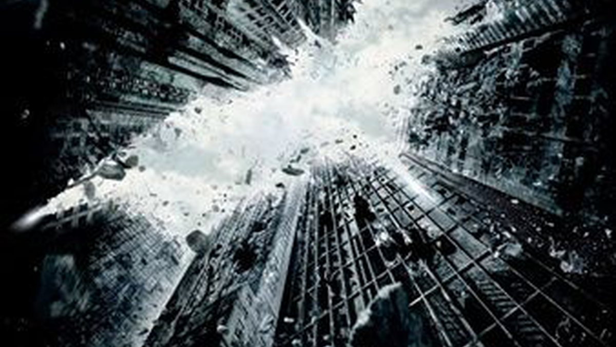 O primeiro pôster de <i>The Dark Knight Rises</i> - Divulgação