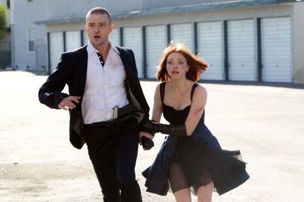 Justin Timberlake e Amanda Seyfried aparecem nas primeiras imagens de <i>In Time</i> - Reprodução/Collider