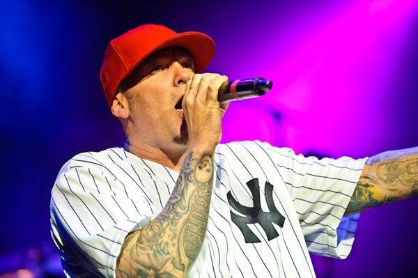 "Obrigado, te amo", arriscou Fred Durst, em português - Stephan Solon/Divulgação