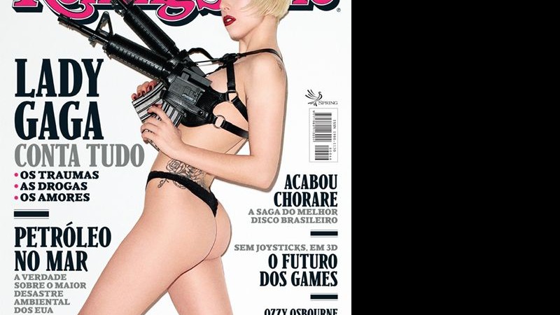 Foto que estampou a capa da <i>Rolling Stone Brasil</i> nº46 foi feita por Terry Richardson - Terry Richardson